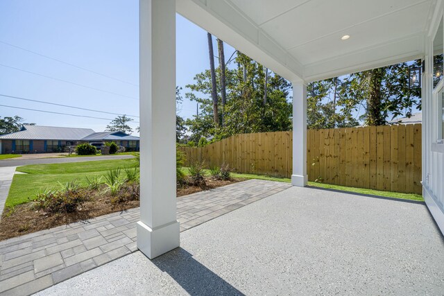 view of patio / terrace