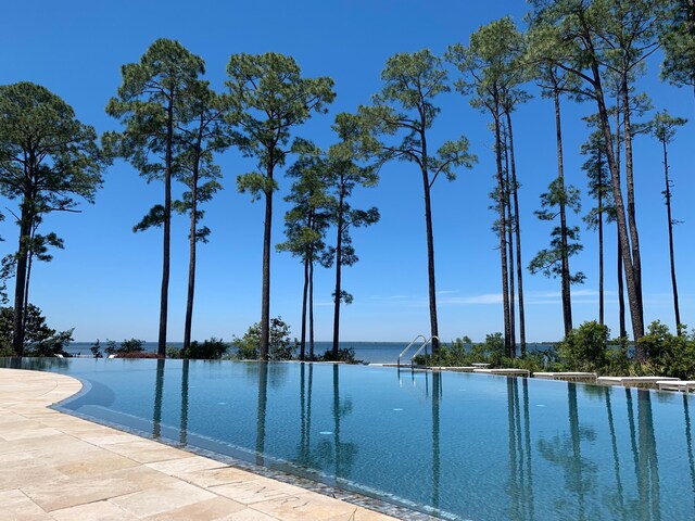 view of property view of water