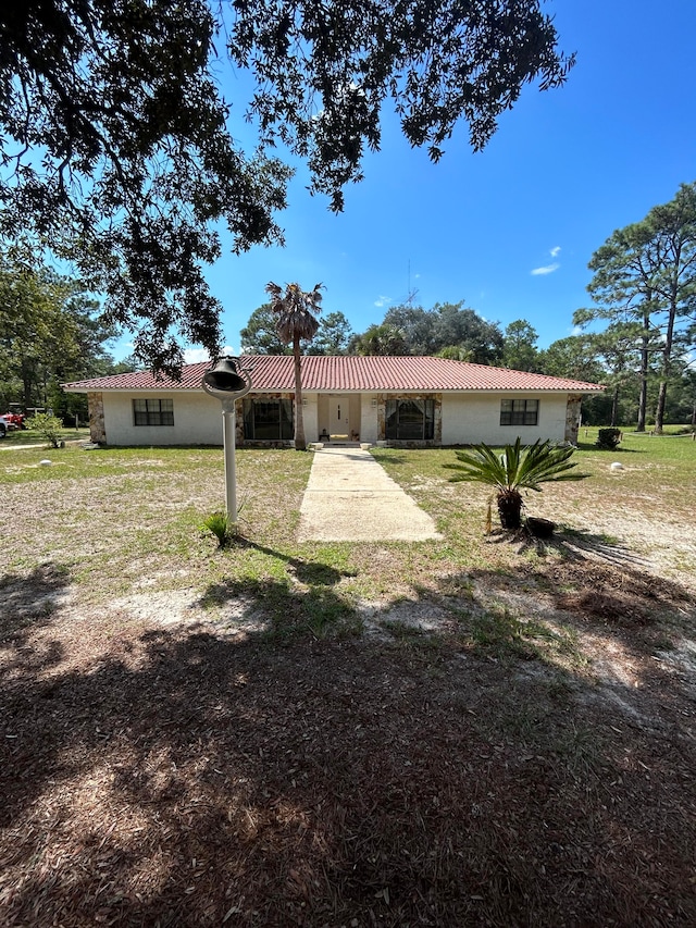 view of side of property