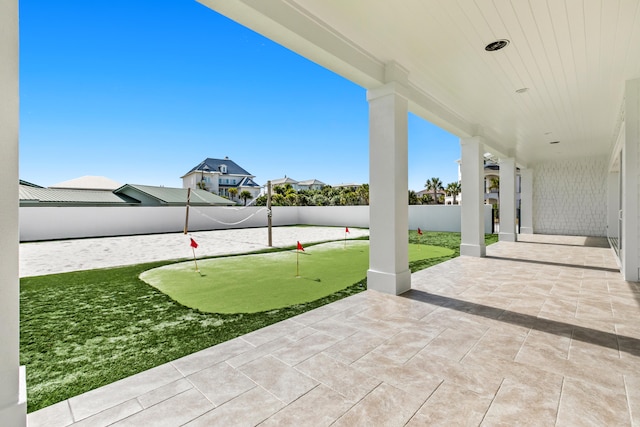 view of patio