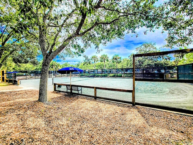 view of dock