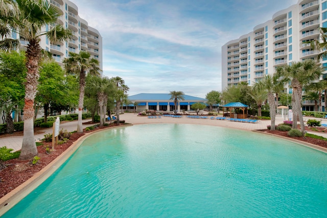 view of pool