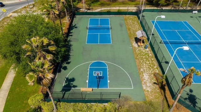 view of sport court