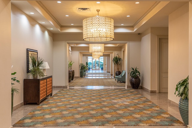 view of community lobby