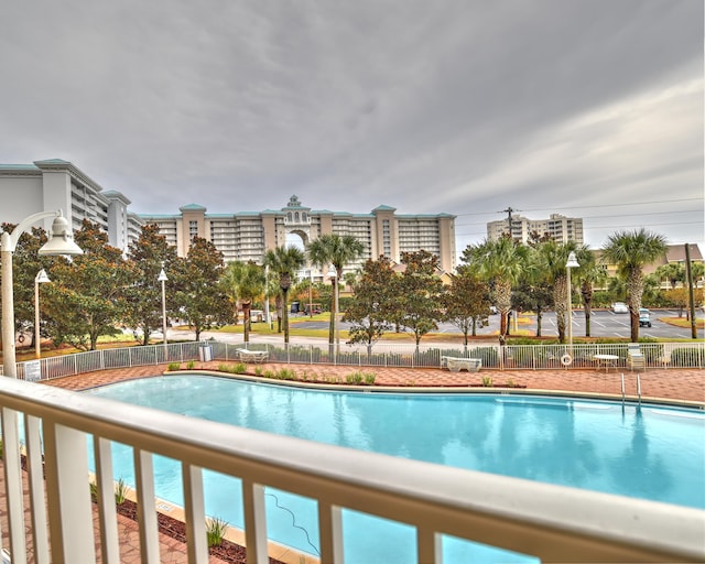 view of swimming pool