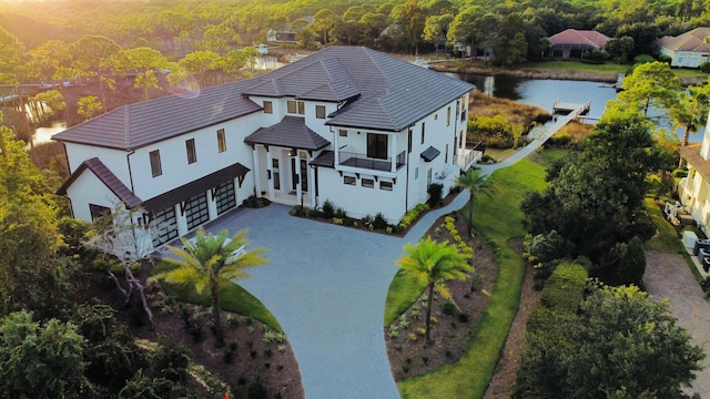 330 Kelly Plantation Dr, Destin, FL 32541 - bird's eye view of a forest and a large body of water