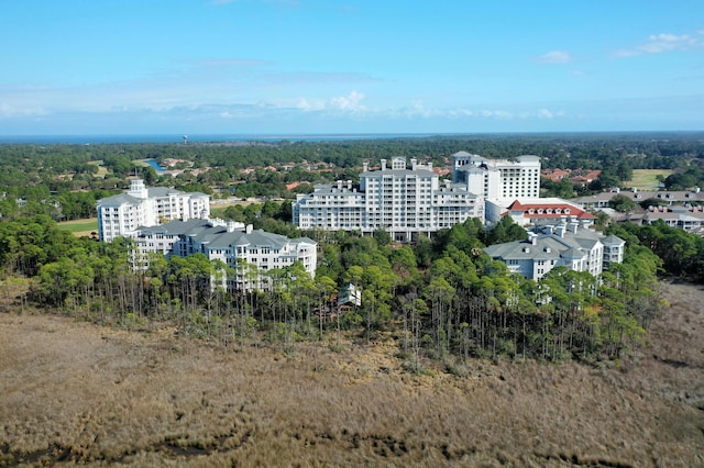 view of aerial view