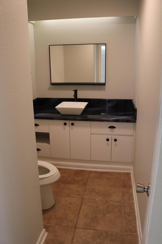 106 Star Dr Unit A, B, C, Fort Walton Beach, FL 32547 - bathroom featuring toilet, tile floors, and vanity