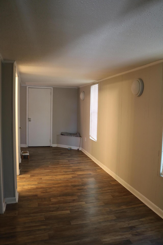 106 Star Dr Unit A, B, C, Fort Walton Beach, FL 32547 - unfurnished room featuring dark hardwood / wood-style floors and a textured ceiling