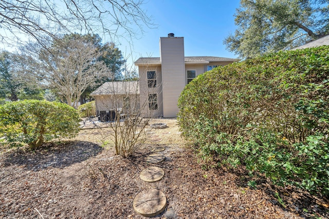 view of rear view of property