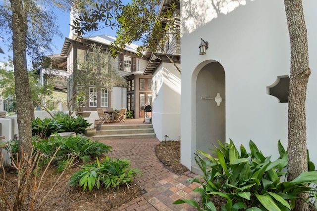 16 S Green Turtle Ln, Inlet Beach, FL 32461 - exterior space with stucco siding