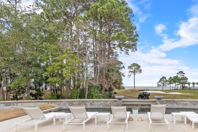 view of patio