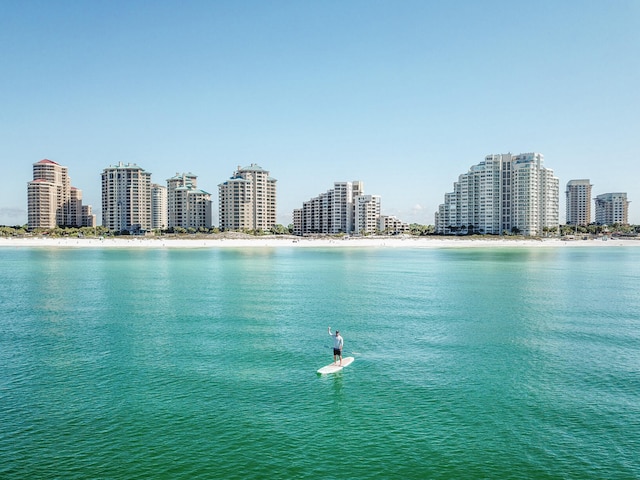 water view with a city view