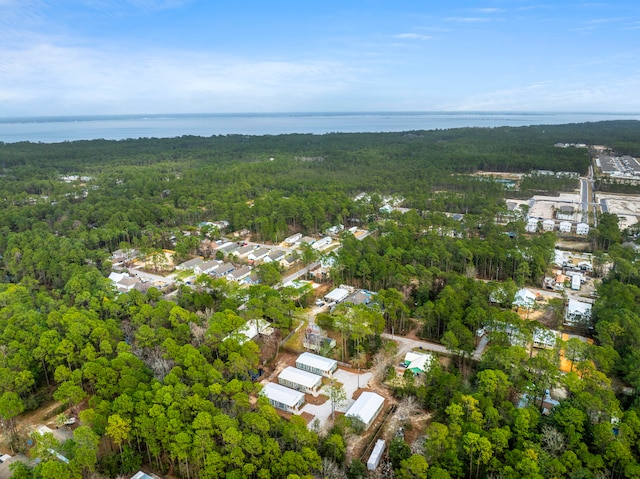 view of aerial view