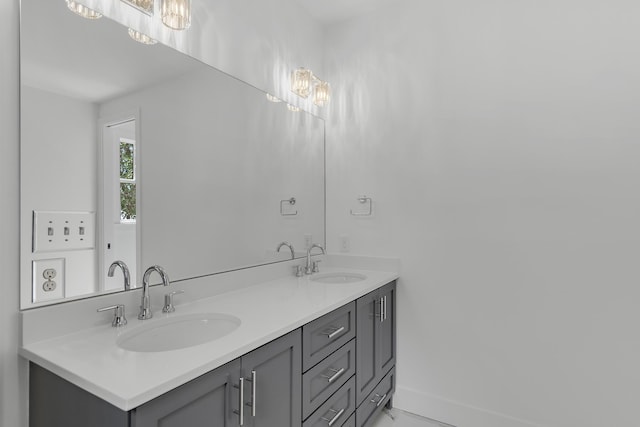 112 S Magnolia Beach Way, Santa Rosa Beach, FL 32459 - full bath featuring double vanity and baseboards