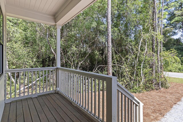 112 S Magnolia Beach Way, Santa Rosa Beach, FL 32459 - view of wooden deck