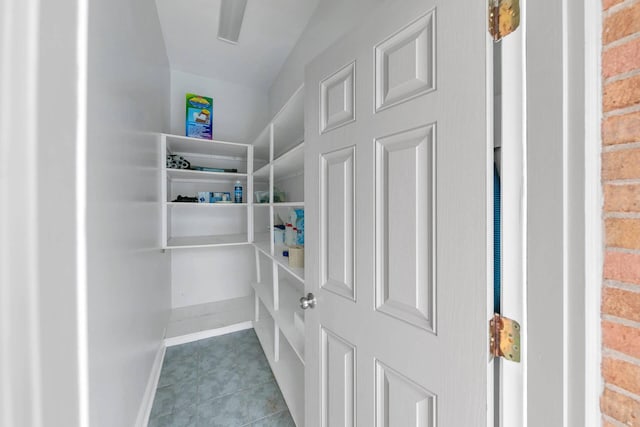 view of pantry