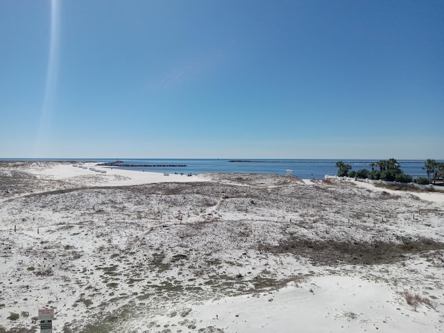 water view featuring a view of the beach