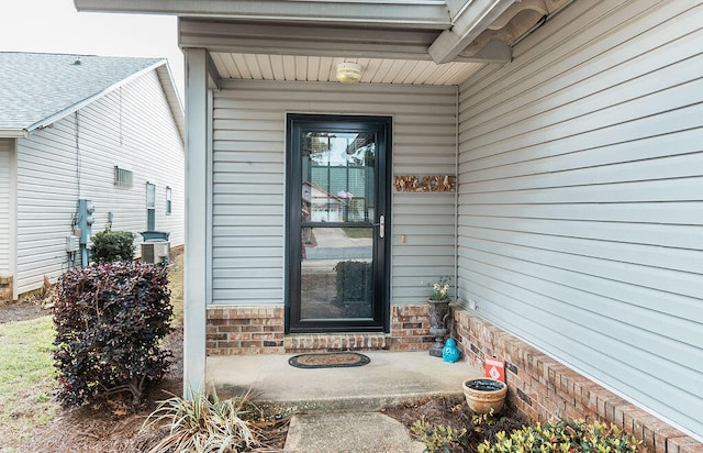 view of property entrance