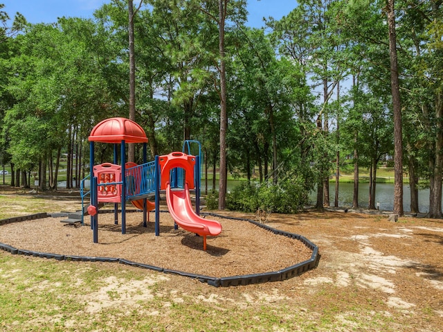 view of jungle gym