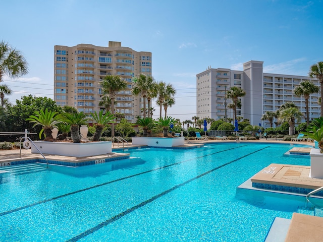 view of community pool