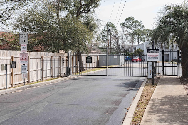 view of gate