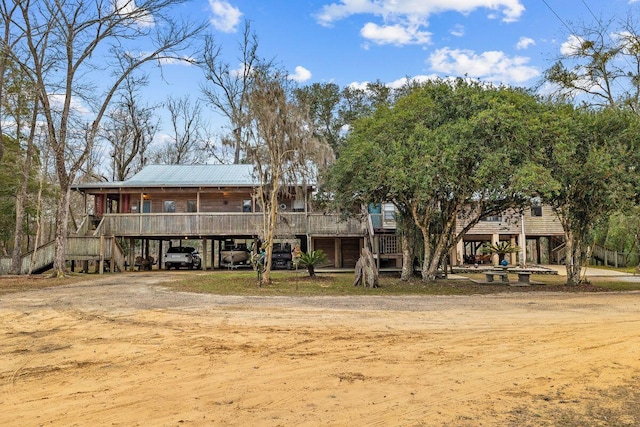 view of rear view of house