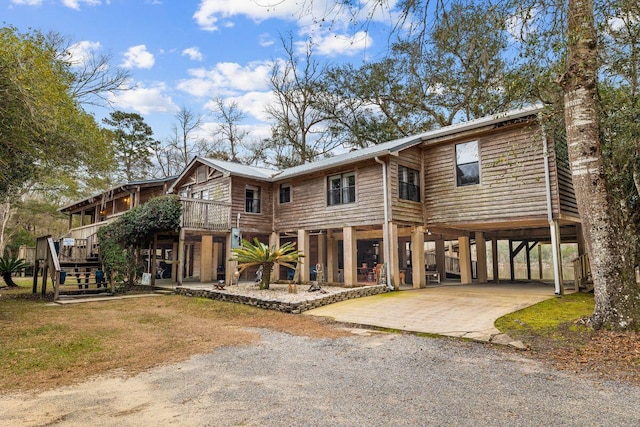 view of front of house