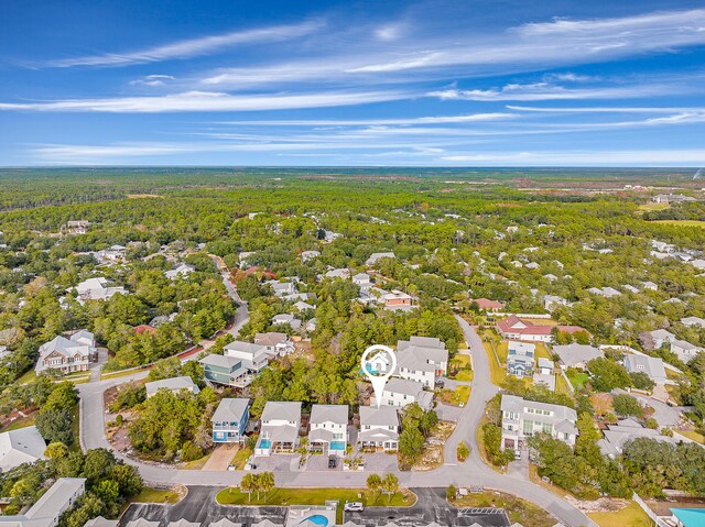 view of aerial view