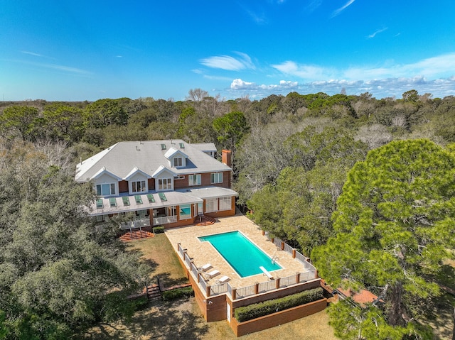 view of birds eye view of property