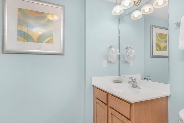 4203 Indian Bayou Trl Unit 1712, Destin, FL 32541 - bathroom with vanity and toilet