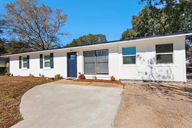 view of ranch-style home