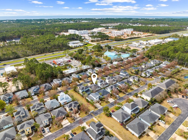 view of birds eye view of property