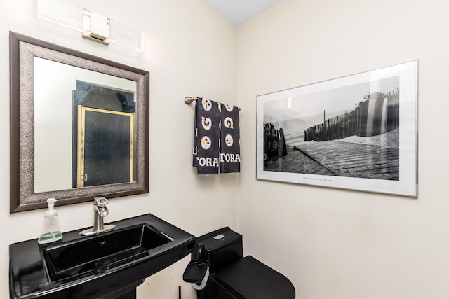 bathroom featuring sink