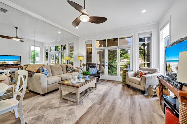 64 Vantage Pt Unit 64, Miramar Beach, FL 32550 - sunroom with french doors and a wealth of natural light