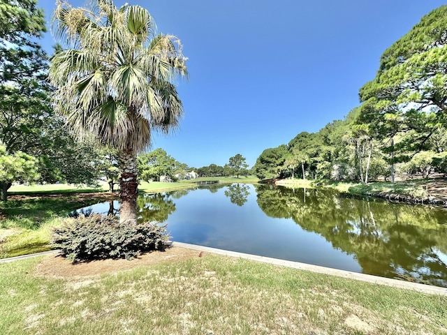 property view of water