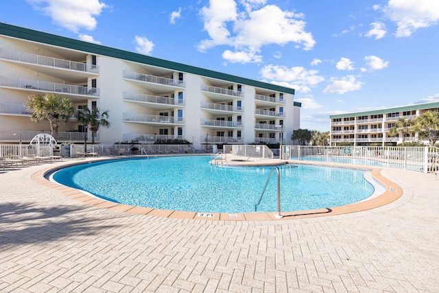 view of pool