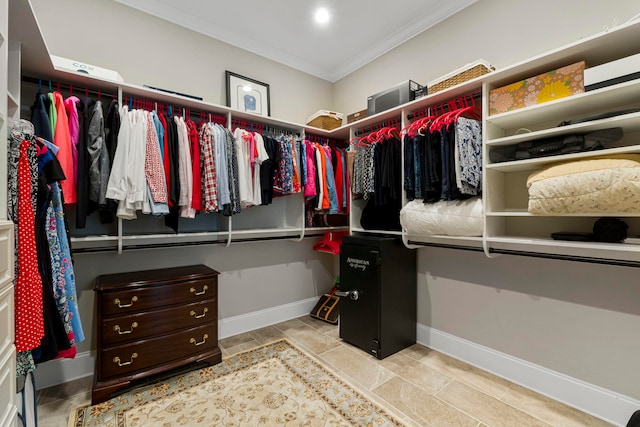 view of spacious closet