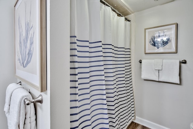 room details with wood-type flooring