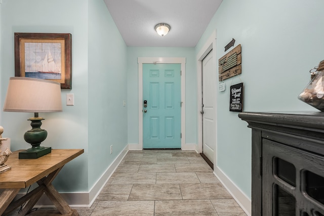 view of tiled entryway