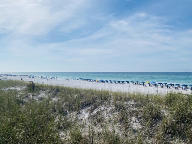 water view featuring a view of the beach