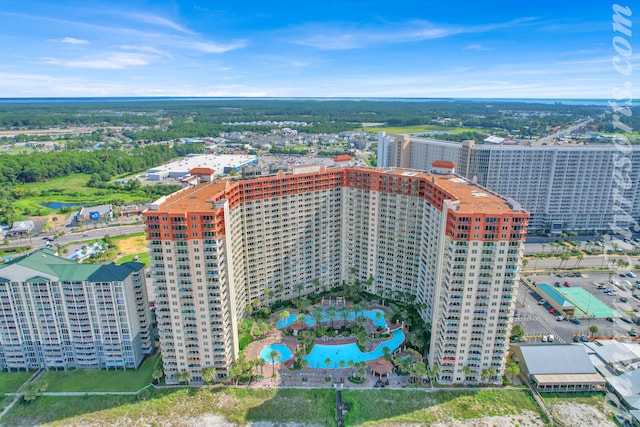 view of birds eye view of property