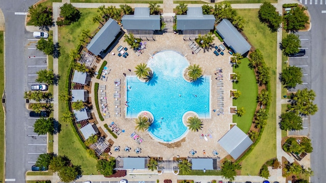 view of birds eye view of property