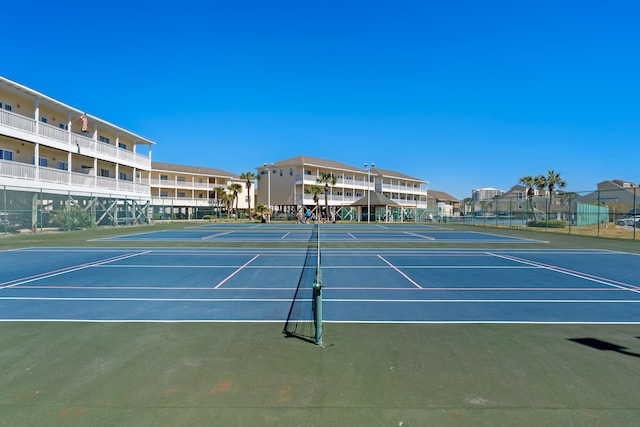 view of sport court