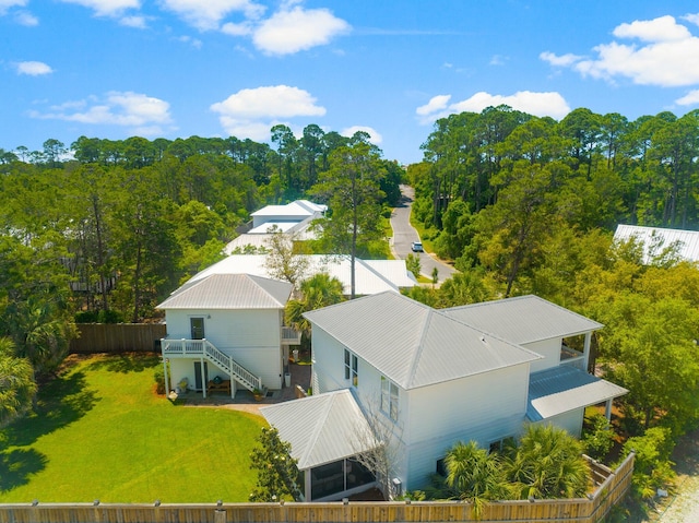 view of drone / aerial view