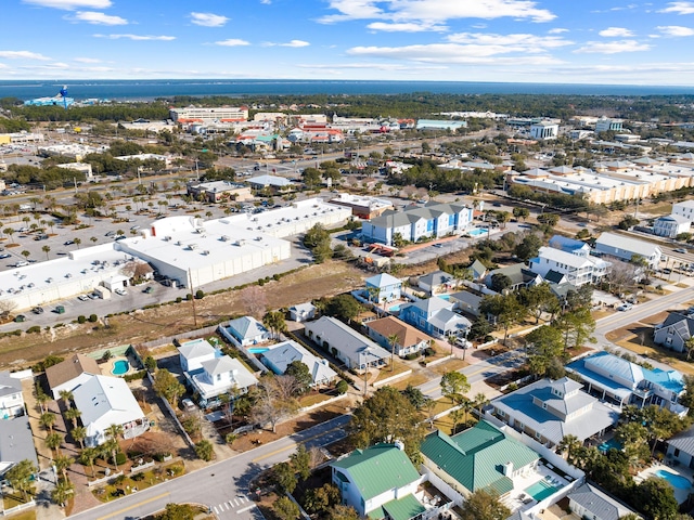 view of aerial view