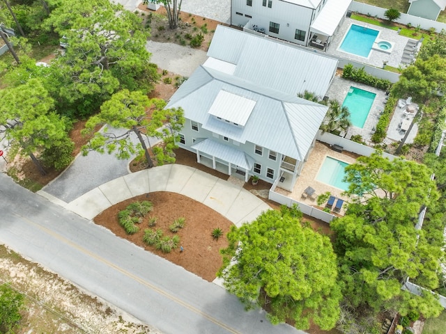 view of birds eye view of property