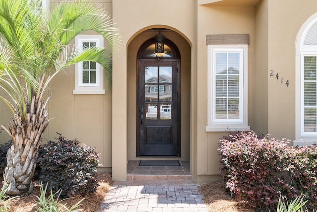 view of property entrance