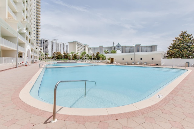 view of pool