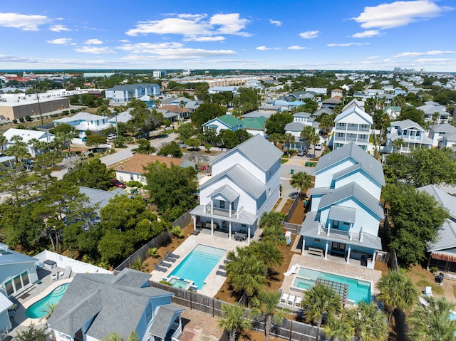 view of drone / aerial view